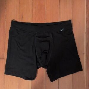 Hanes Jet Black Boxer Briefs
